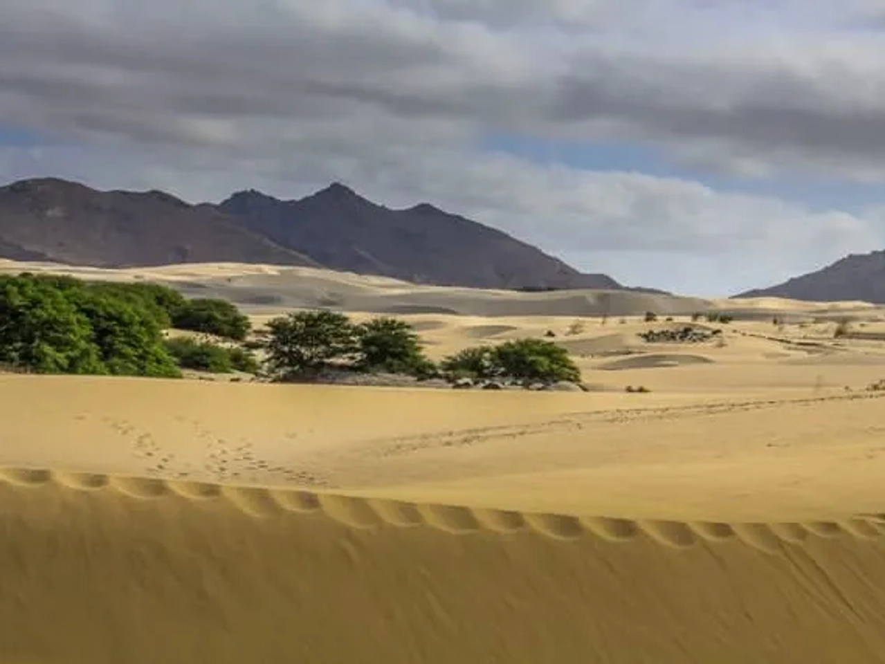 deserto em cabo verde