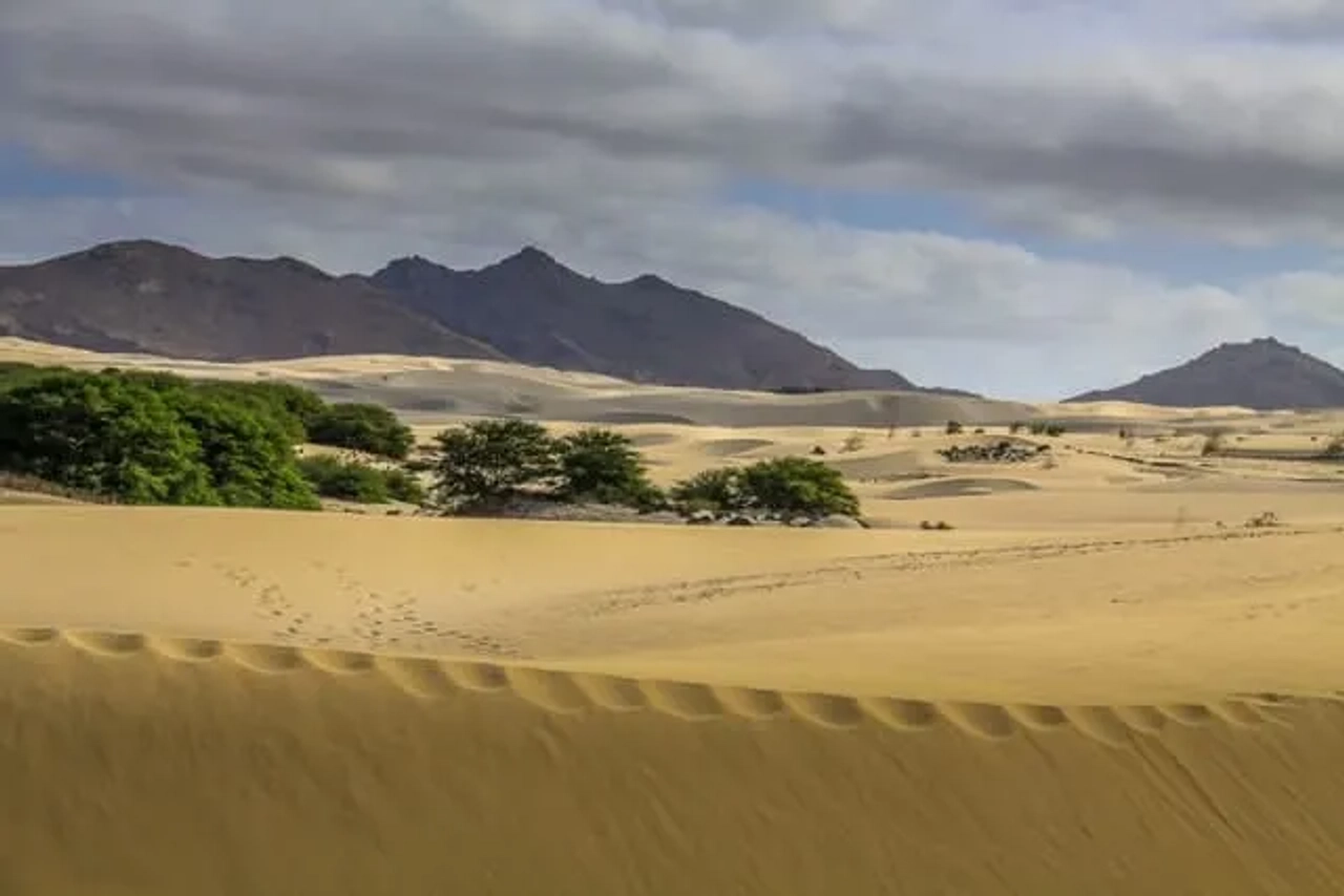 deserto em cabo verde