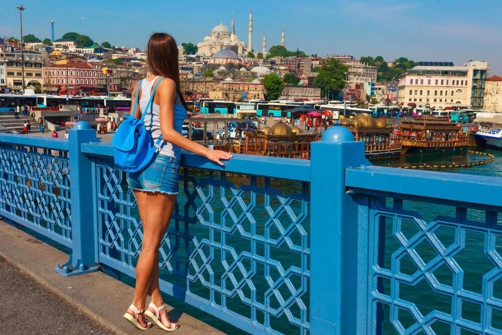 ponte galata na turquia
