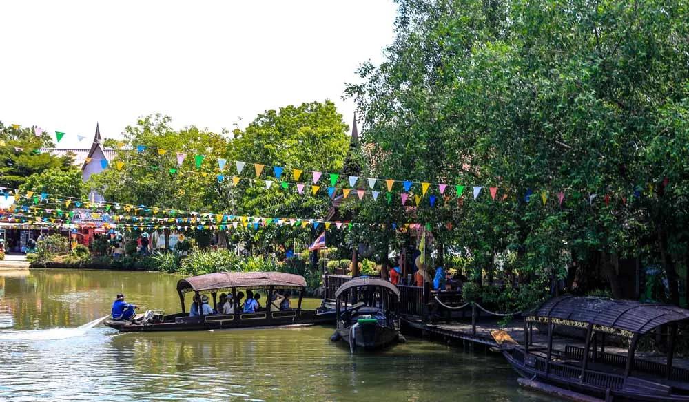 Mercado flotante de Ayutthaya
