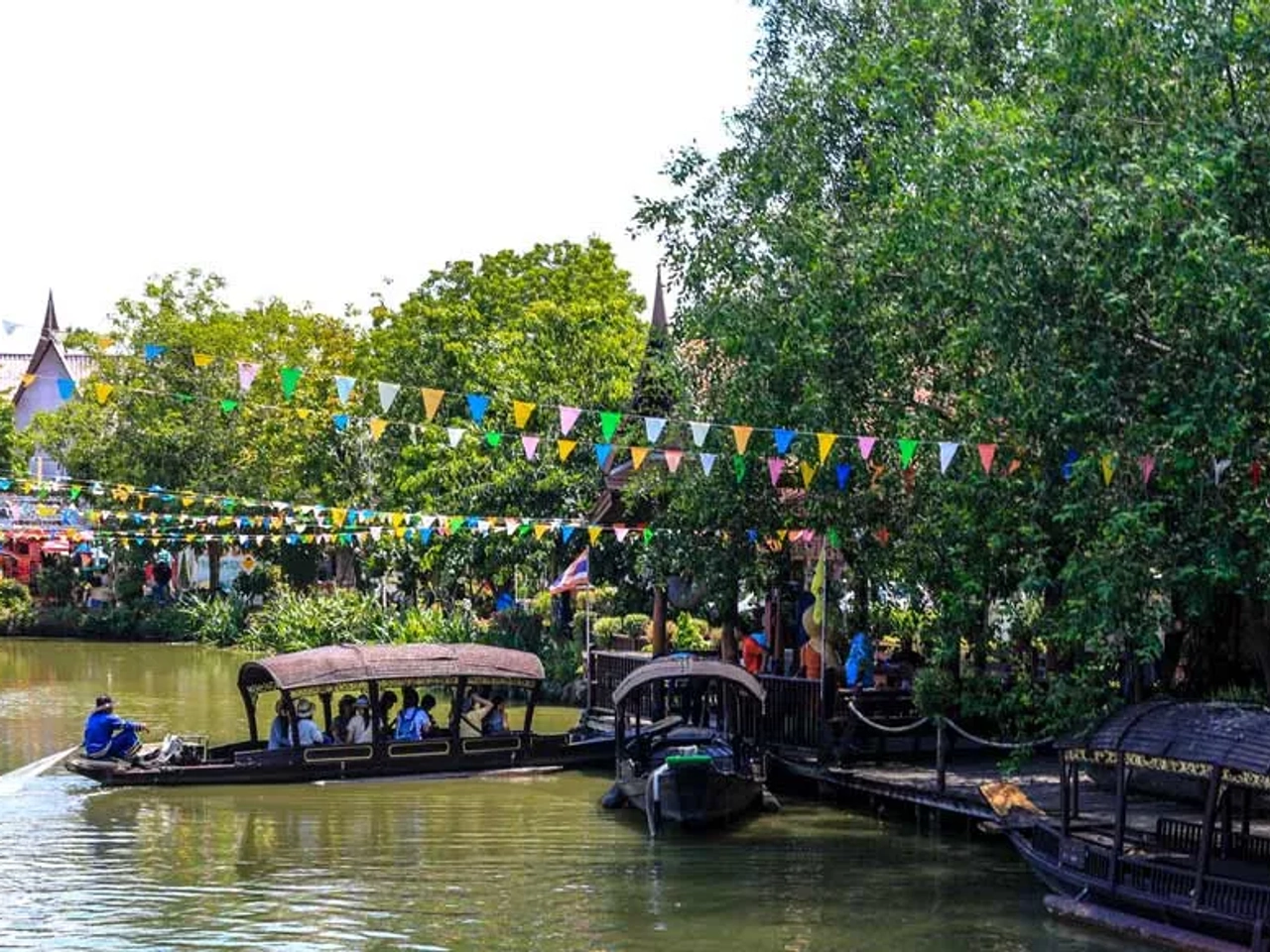 Mercado flotante de Ayutthaya