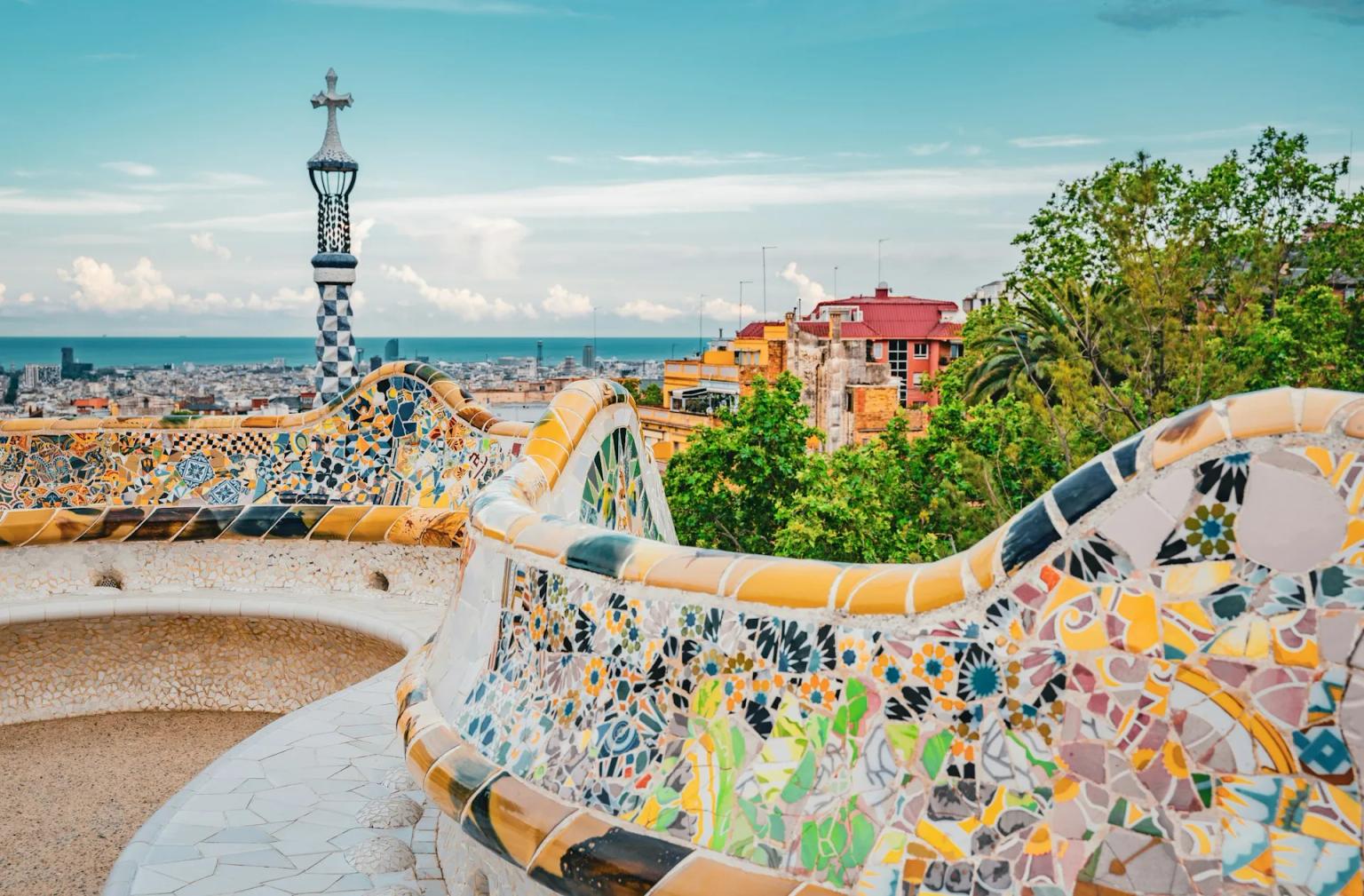banner parque güell barcelona