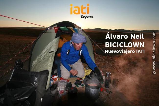 Álvaro Neil (BICICLOWN) nuevo viajero IATI