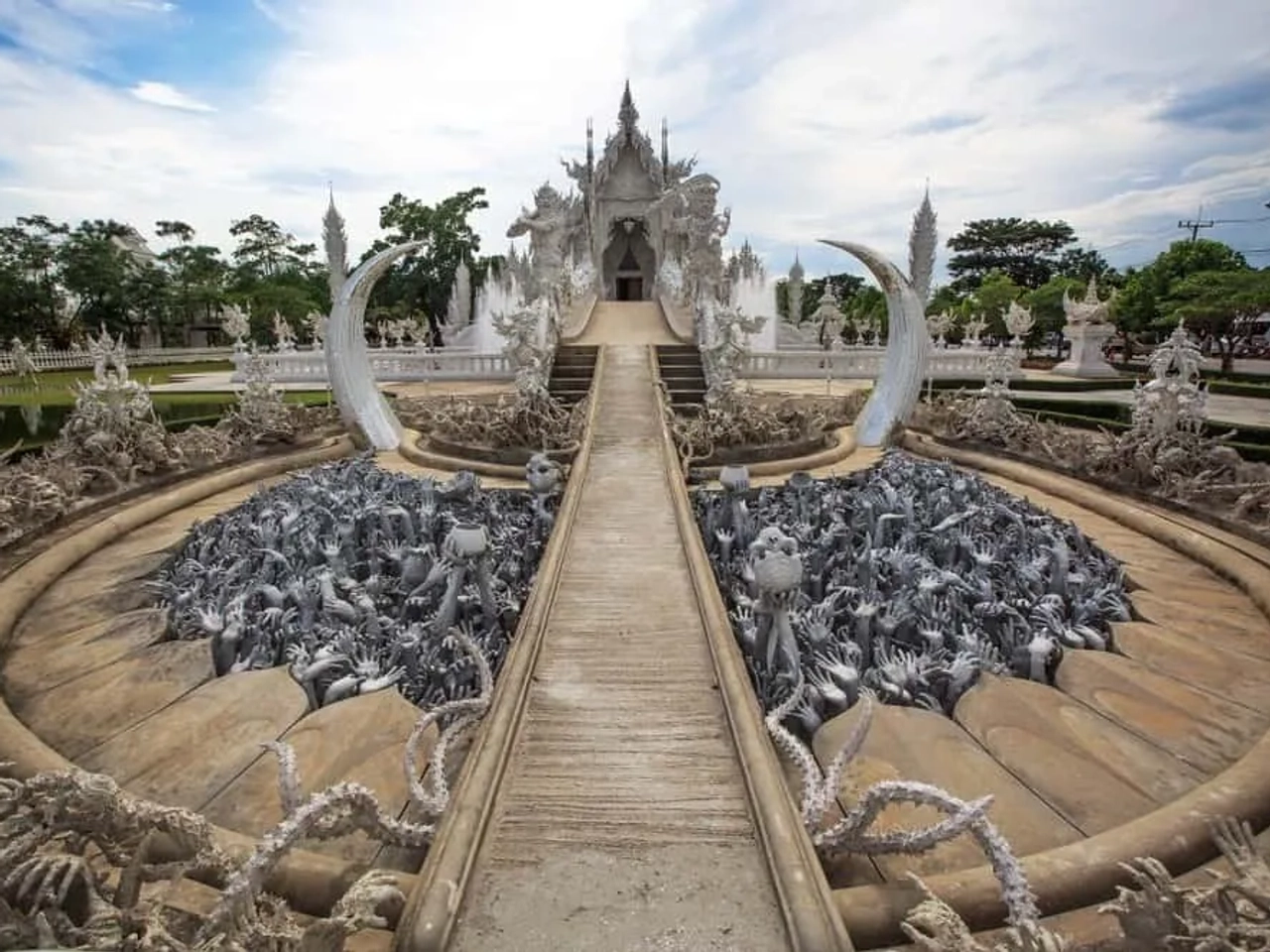 Templo Blanco de Chiang Rai