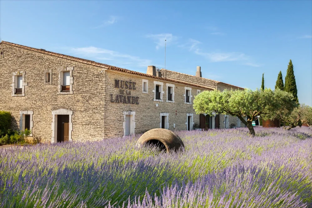 edificio principal do museu da lavanda