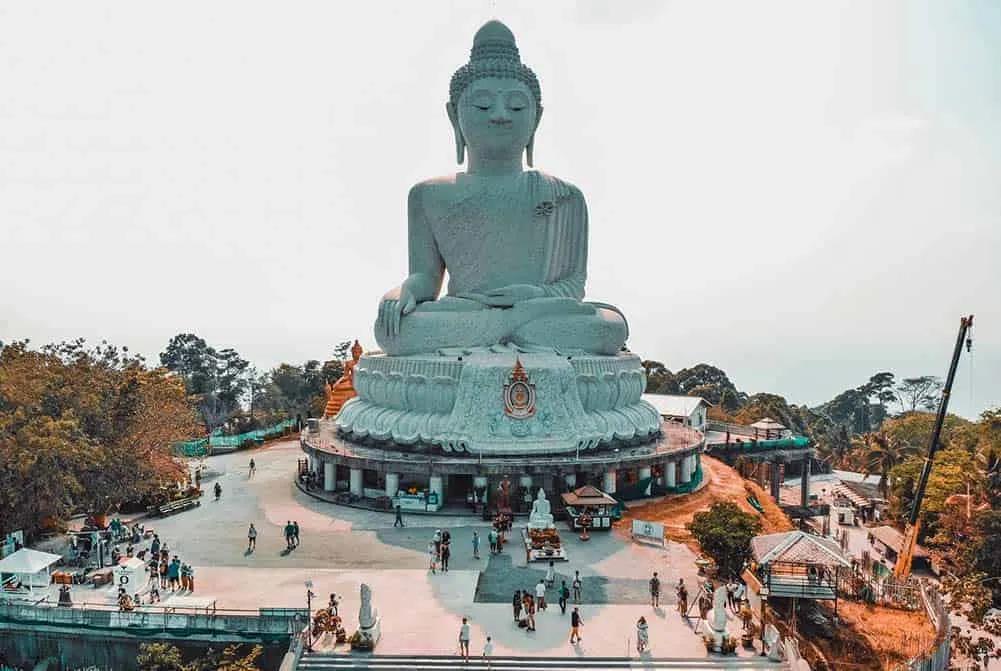 Grande Buda de Phuket na Tailândia