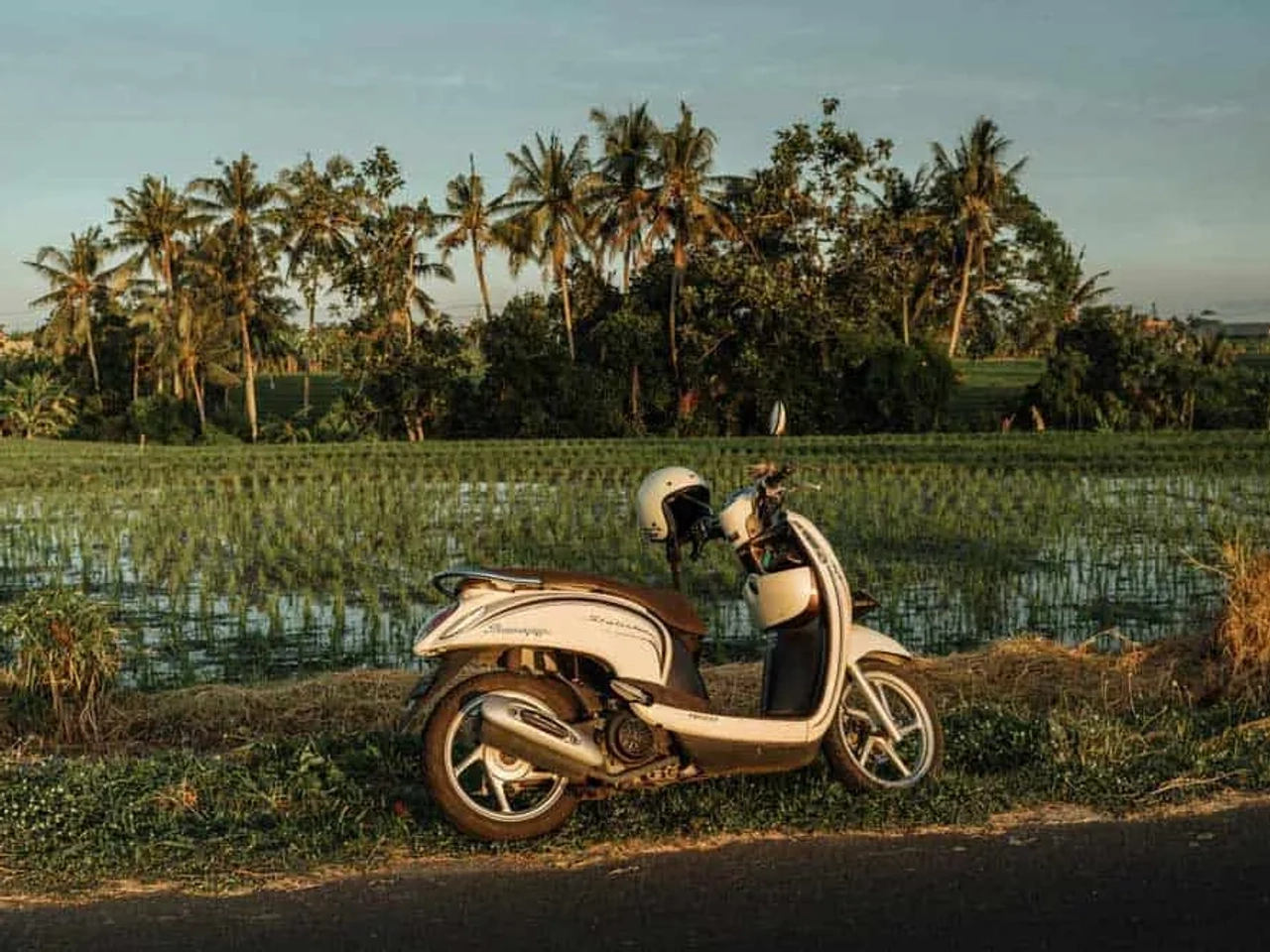 conducir moto en Bali