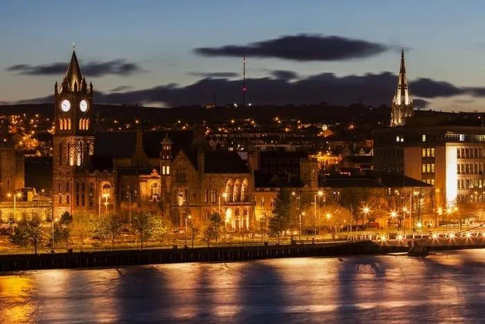 noite de Samhain em Derry na Irlanda