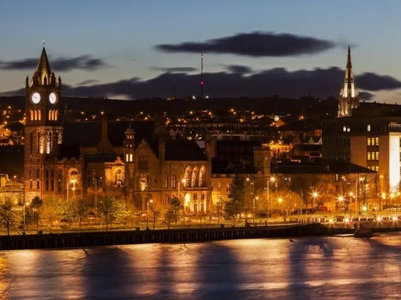 noite de Samhain em Derry na Irlanda