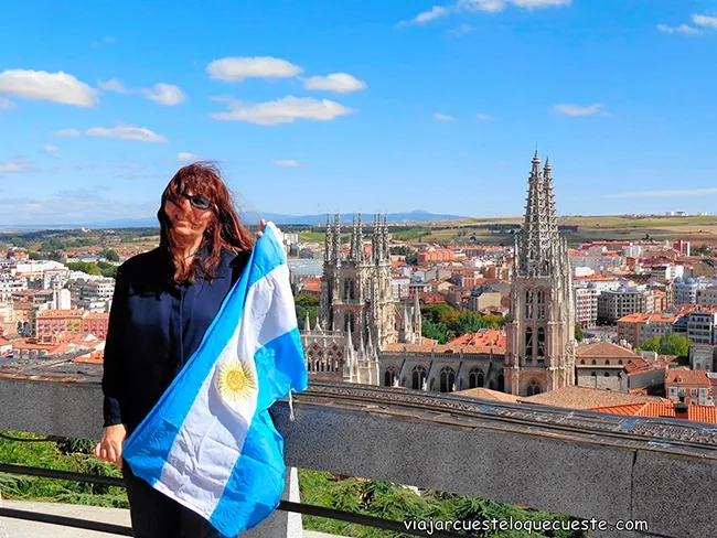 con mi bandera, burgos