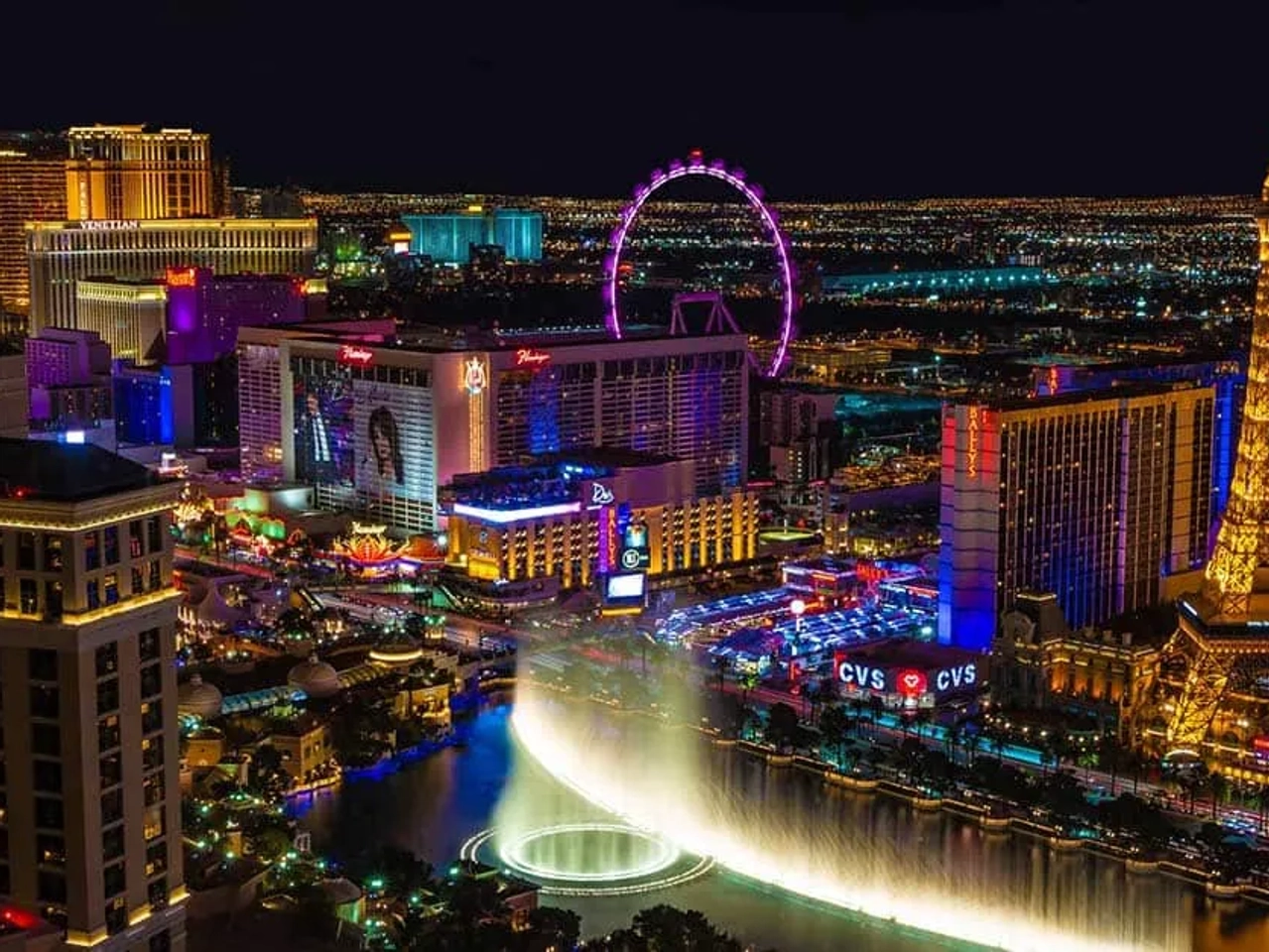 Las Vegas en itinerario por la Coste Oeste