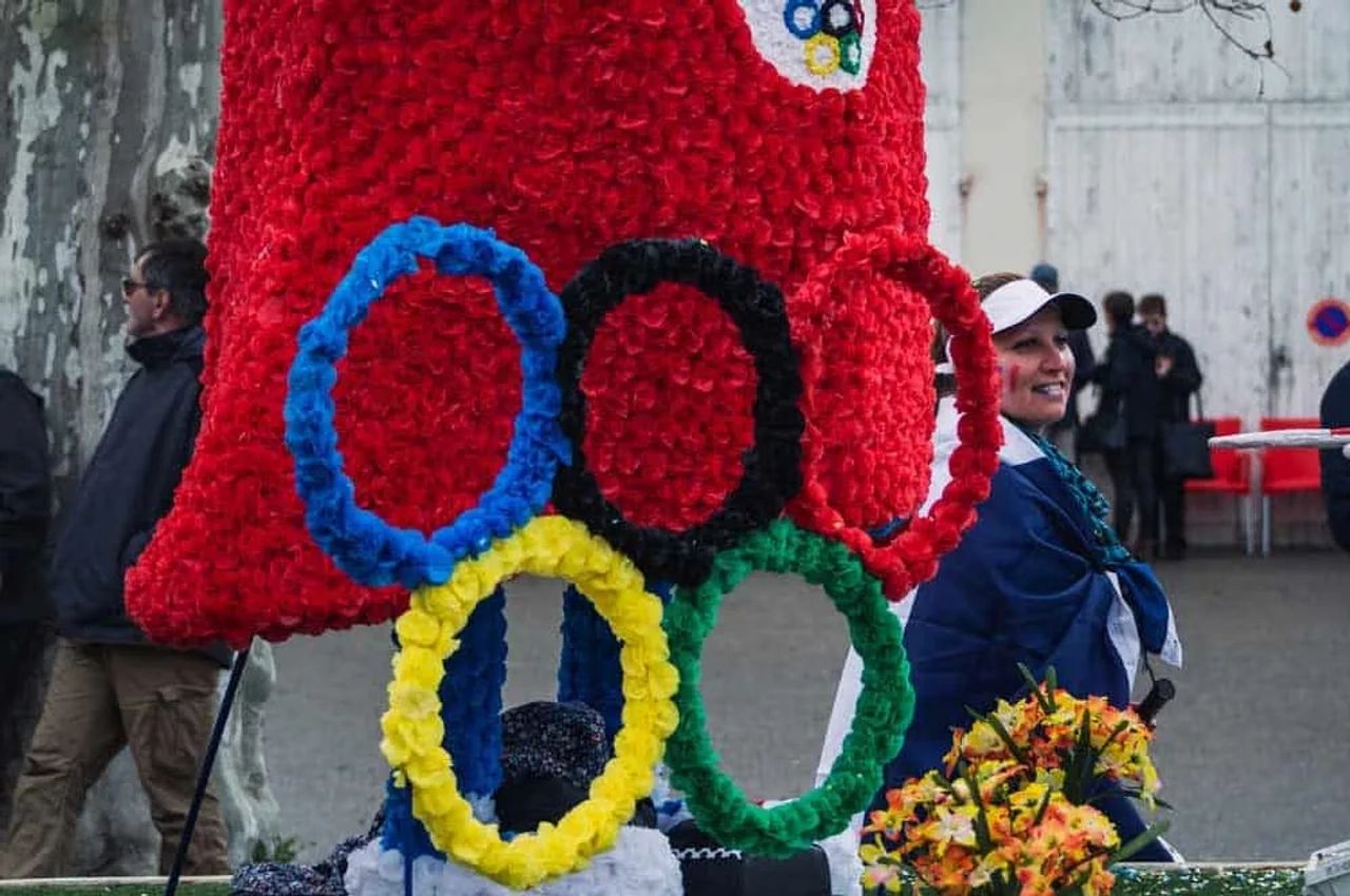 póliza para las Olimpiadas de Paris