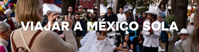 Mujer en viaje a México