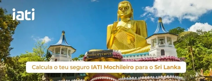 "Calcule seu seguro de viagem IATI para Sri Lanka agora!"