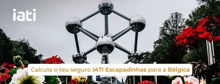 "Calcule seu seguro IATI para uma escapadinha na Bélgica!"