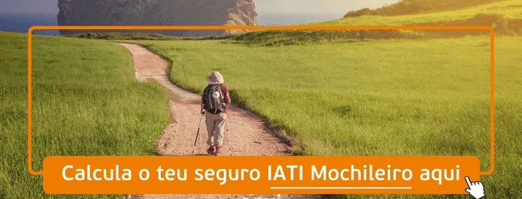 "Calcule seu seguro de viagem IATI Mochileiro agora!"