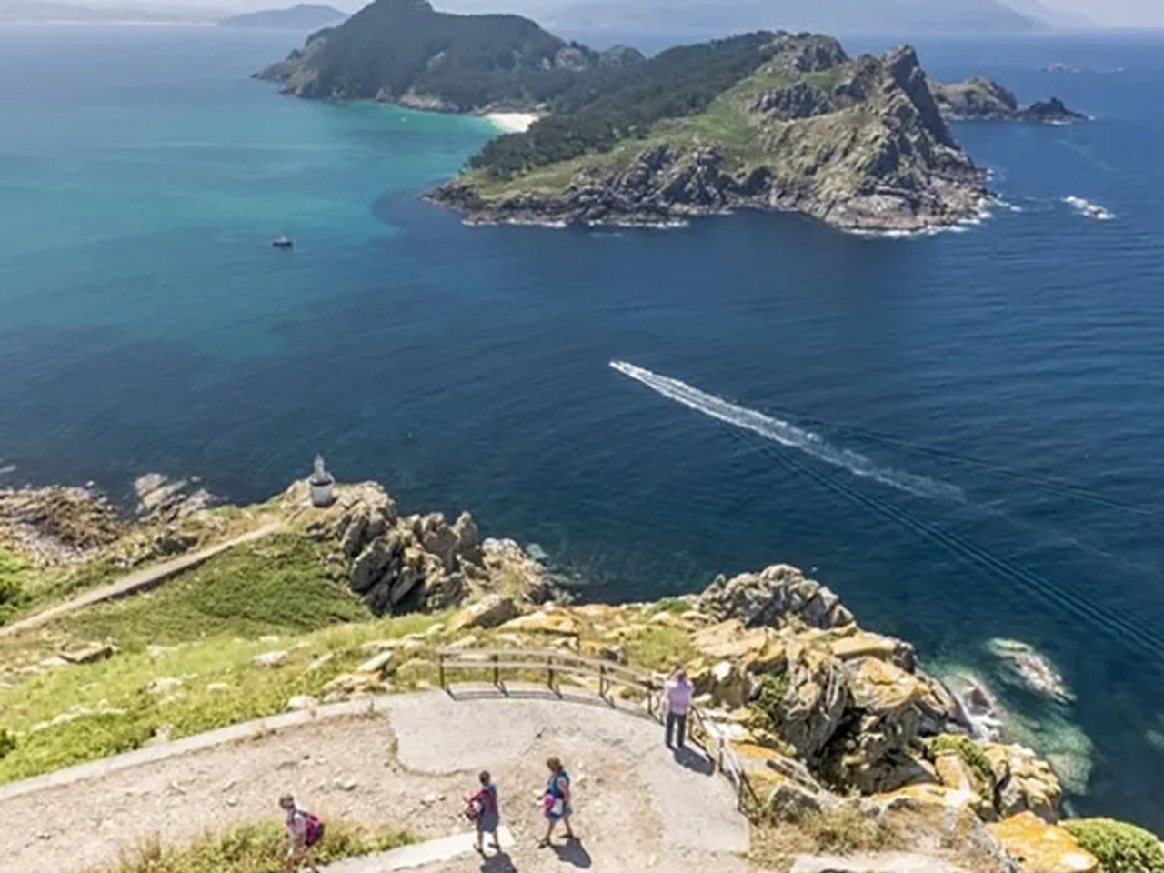 ilhas Cíes Vista Caminhada