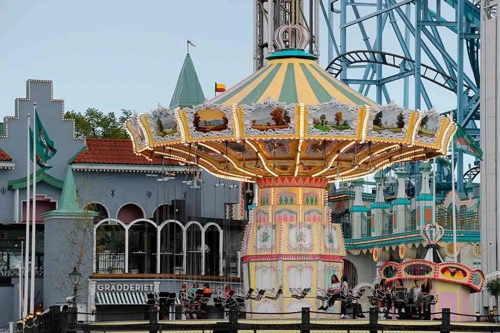 parque de atracciones Gröna Lund en Estocolmo