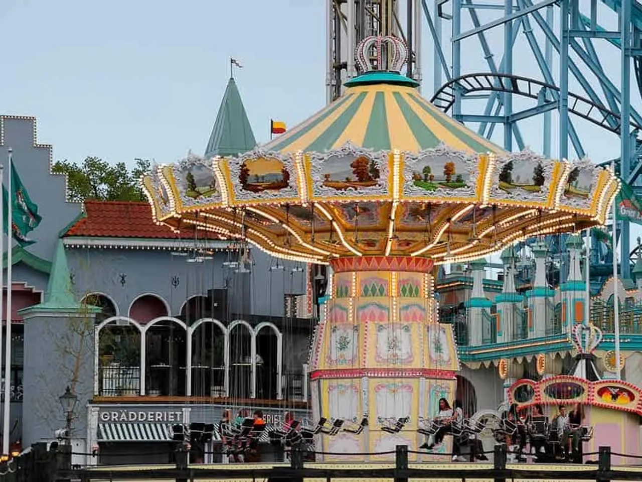 parque de atracciones Gröna Lund en Estocolmo