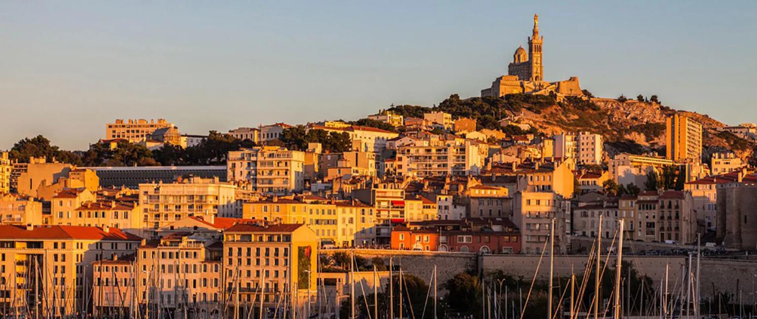 Marselha Vista do porto