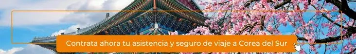 seguro de viaje Corea del Sur