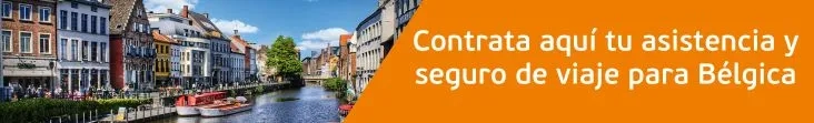 "Seguro de viaje y asistencia para tu aventura en Bélgica."