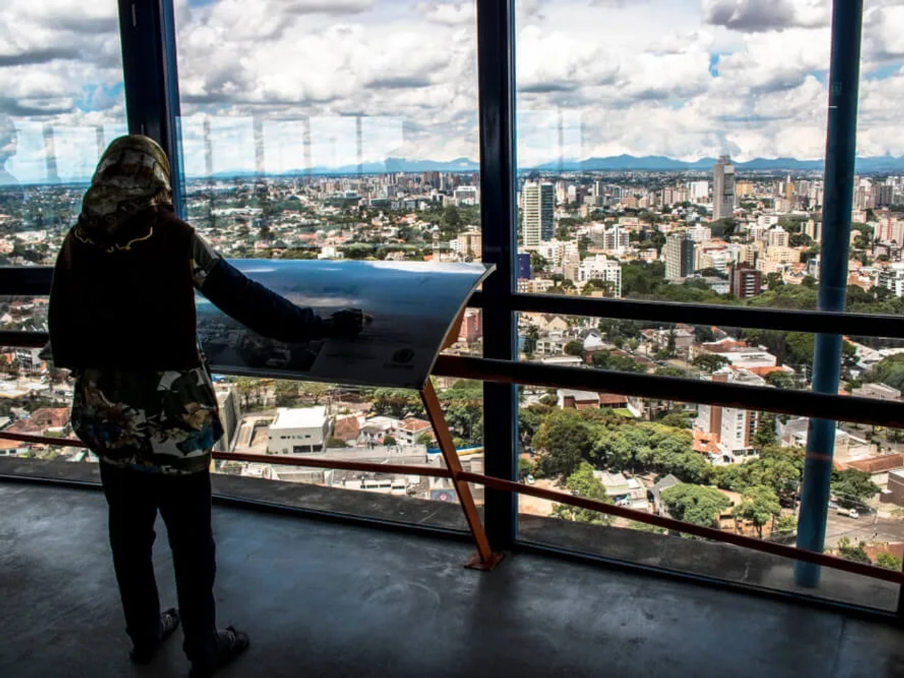 vistas de paris desde a torre de montparnasse