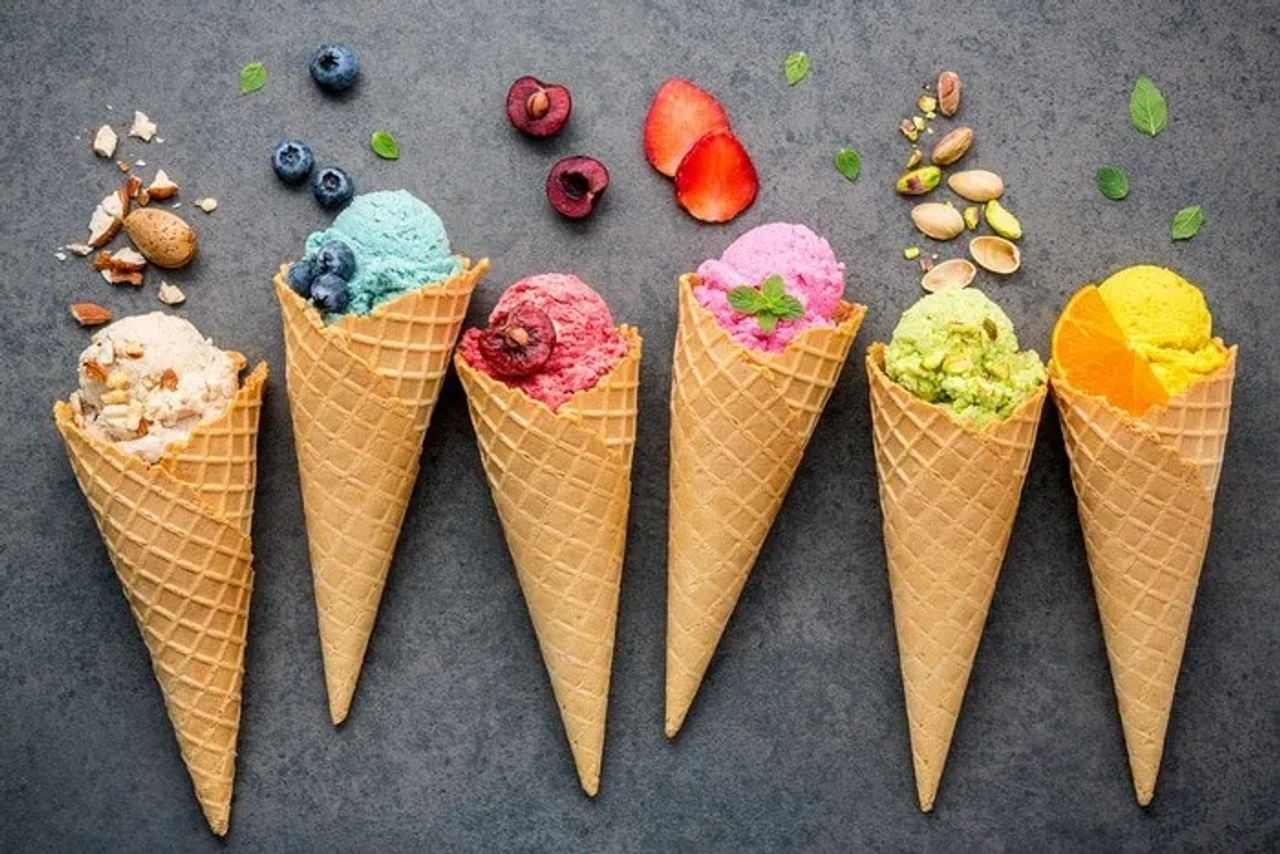 helados en Bolonia
