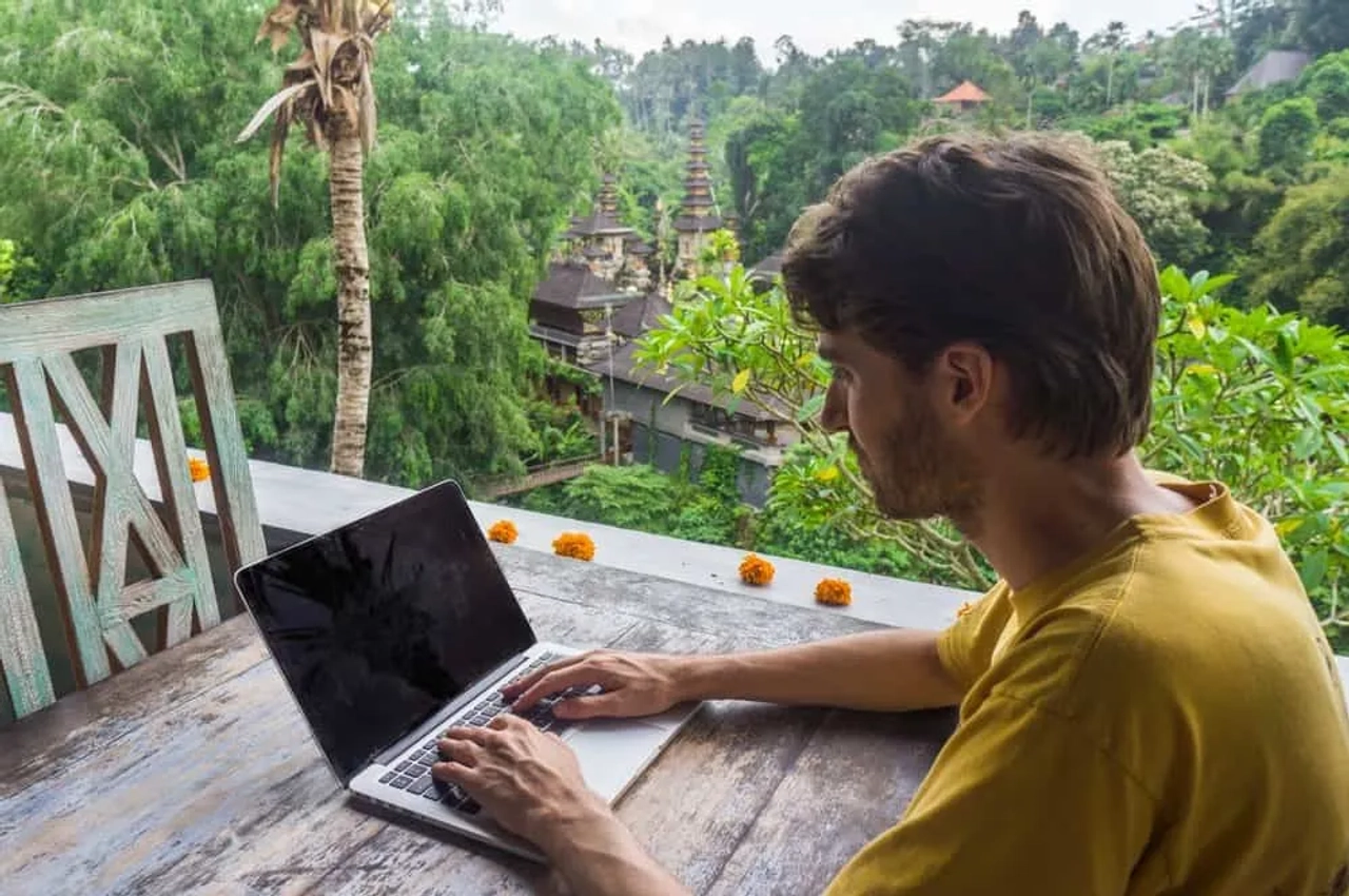 trabajar desde Bali