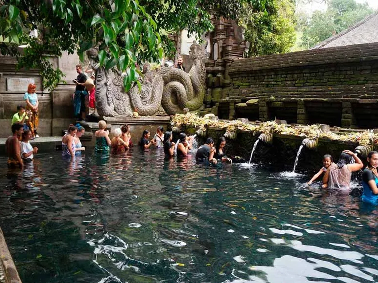 Templo del agua de Bali