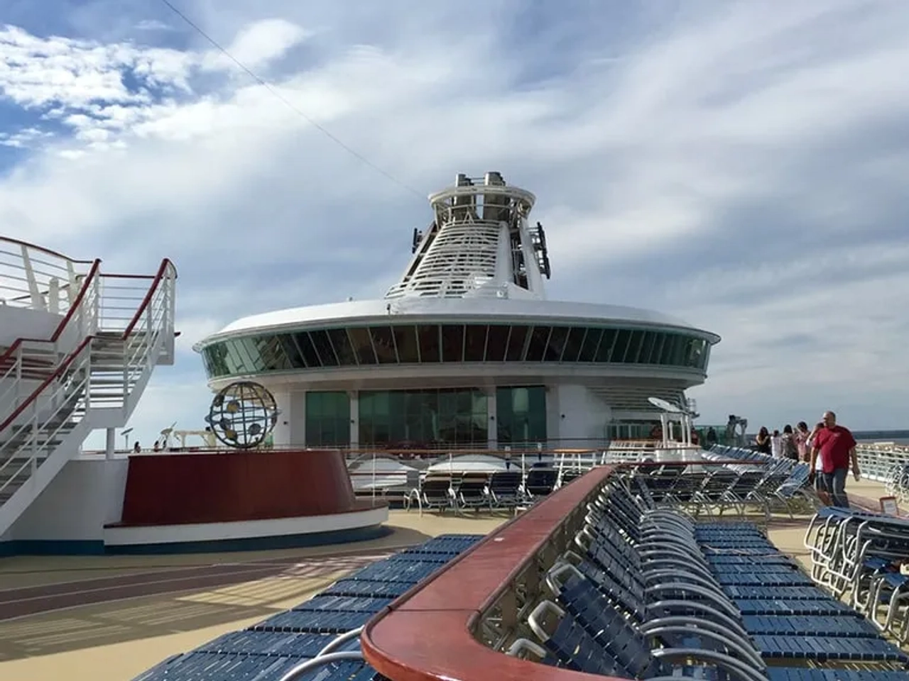 Navegar num navio cruzeiro