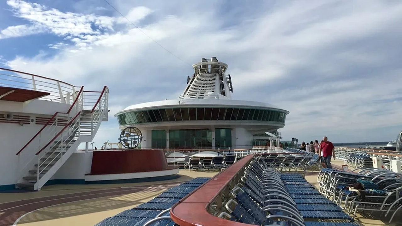 Navegar num navio cruzeiro
