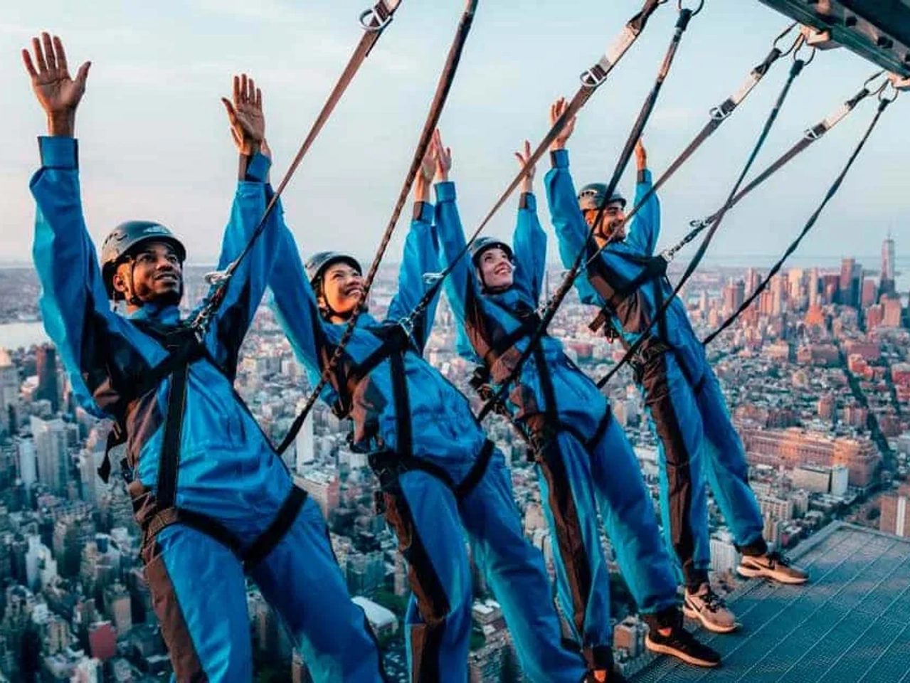 Escalar el CIty Edge en el mirador más alto de Nueva York