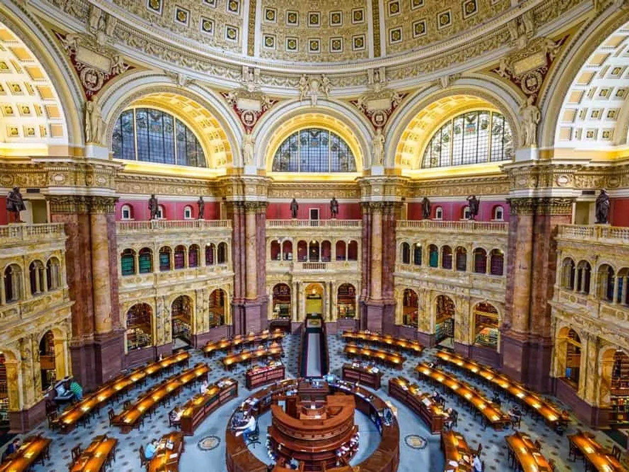 Library of Congress en Washington DC