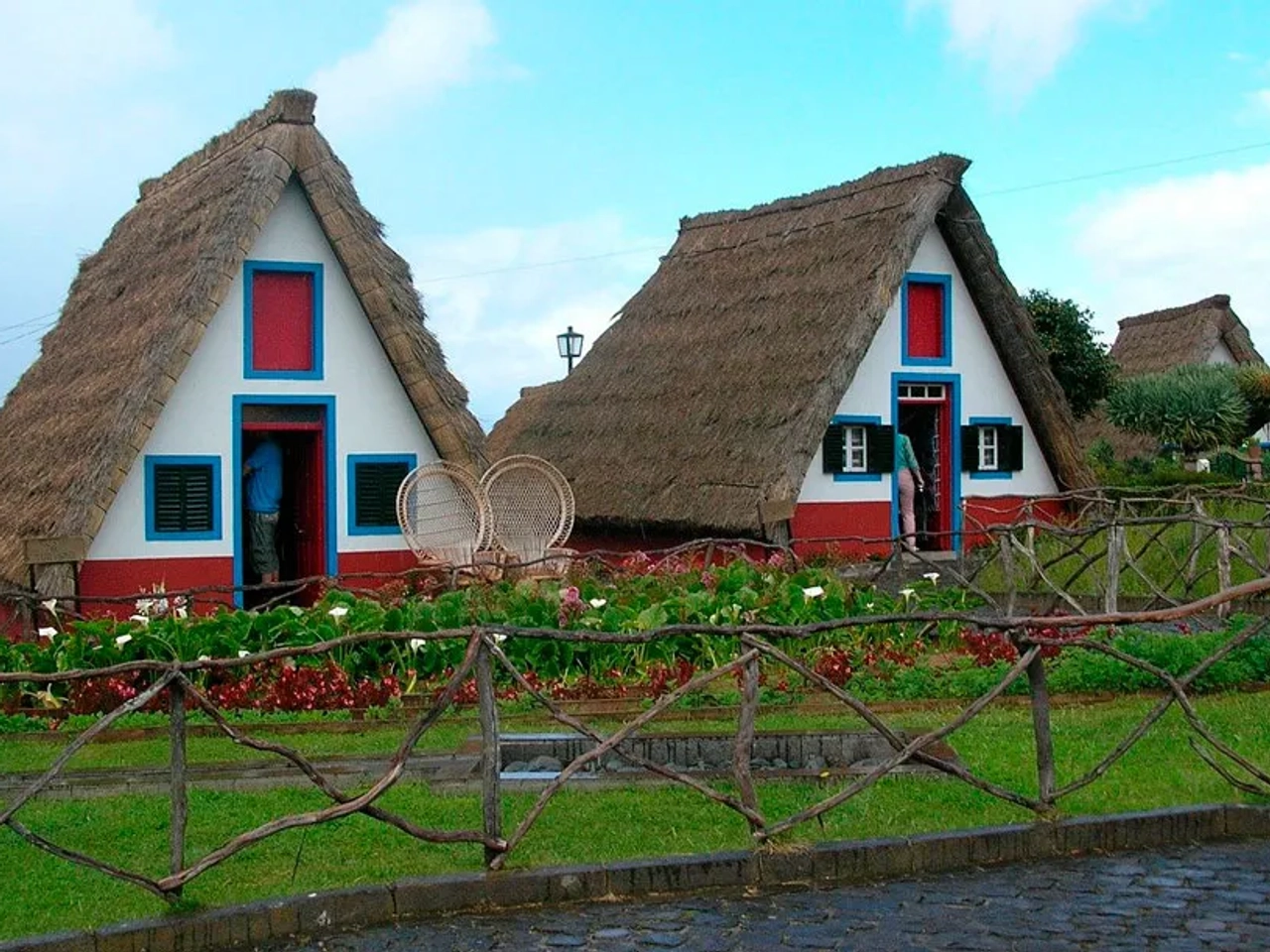 Casas típicas de Santana Madeira