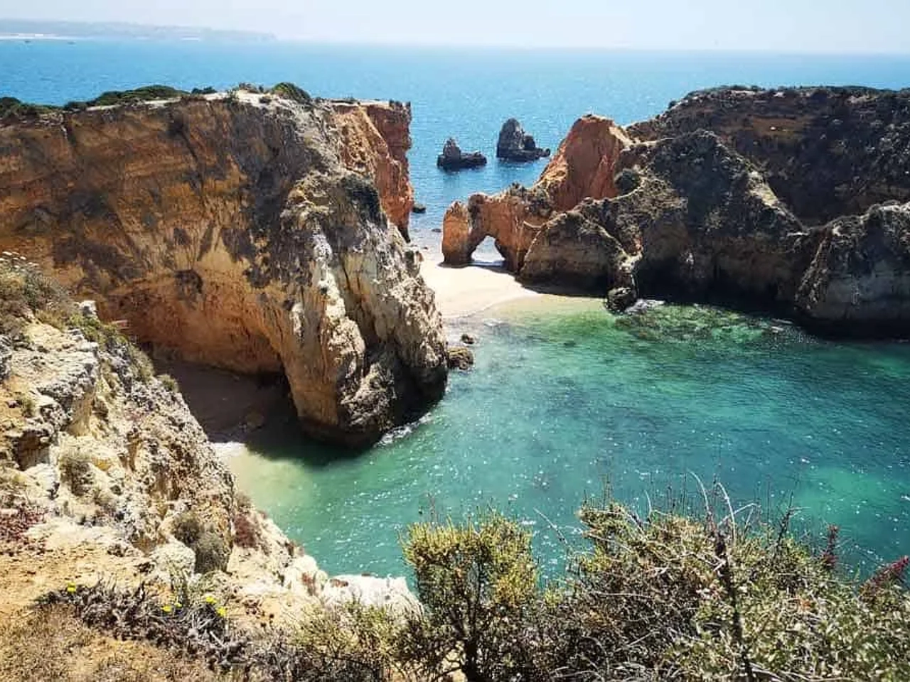 Algarve portugués en julio