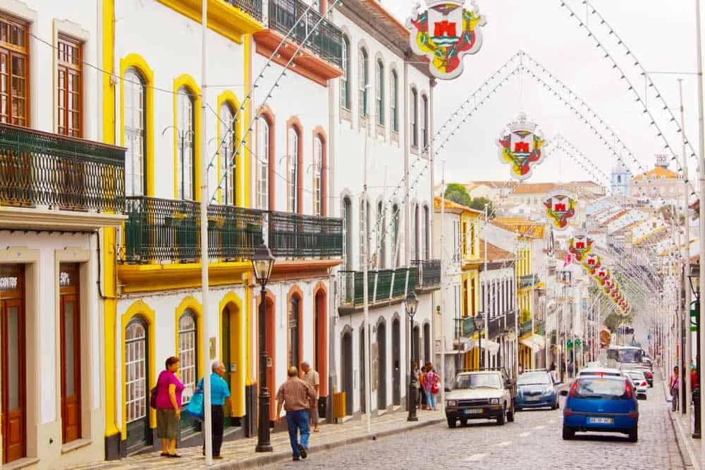 fiesta tradicional en Azores