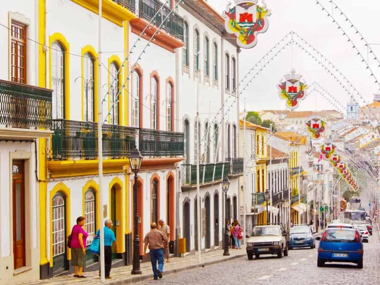 fiesta tradicional en Azores