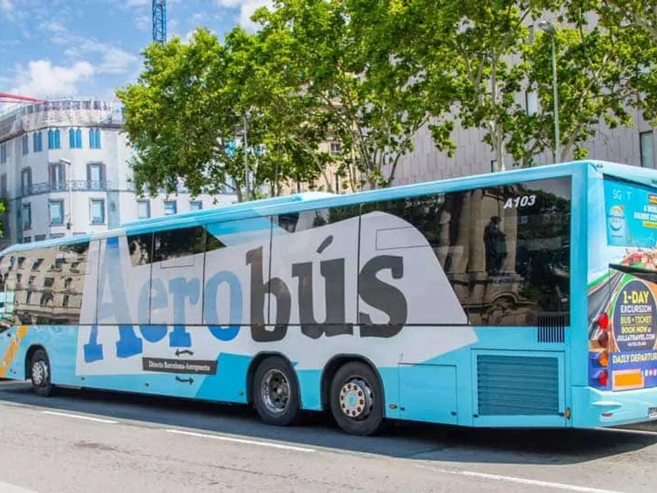 Aerobús para el Aeropuerto de Barcelona