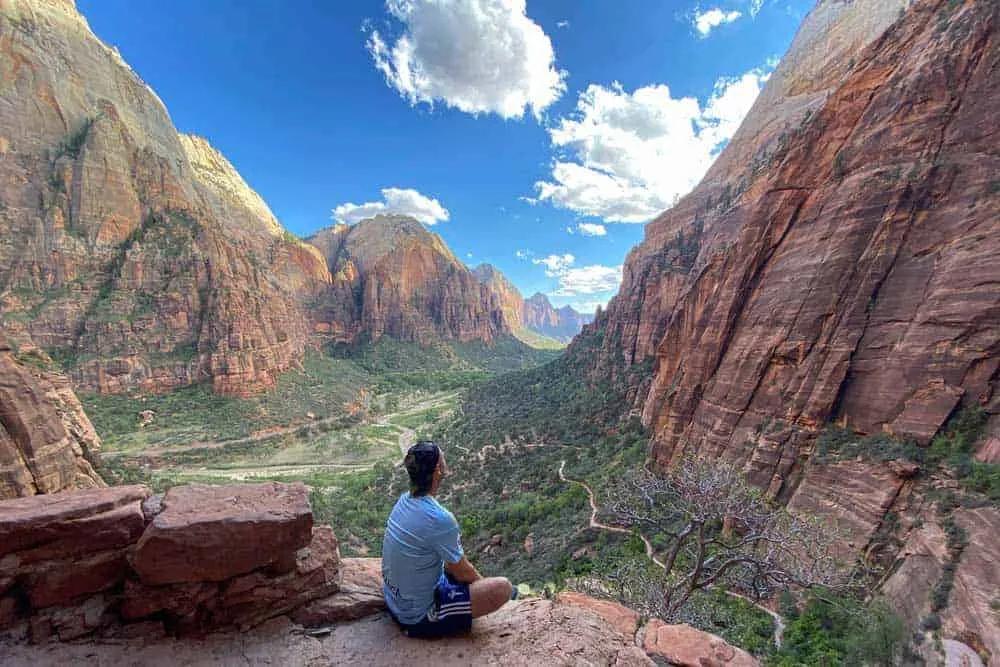 vista para a costa oeste dos Estados unidos