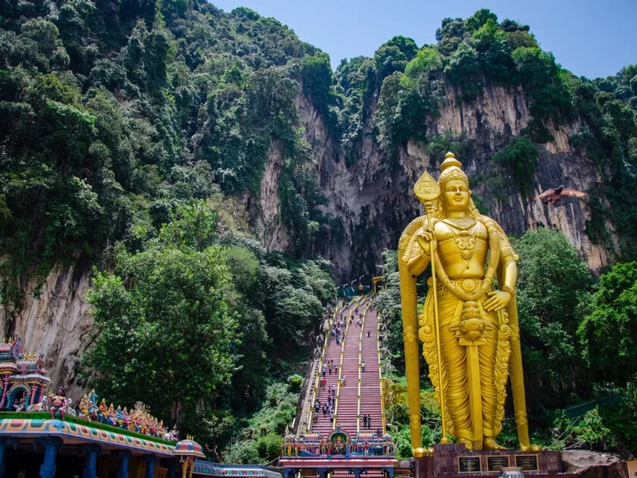 batu caves em kuala lumpur na malasia