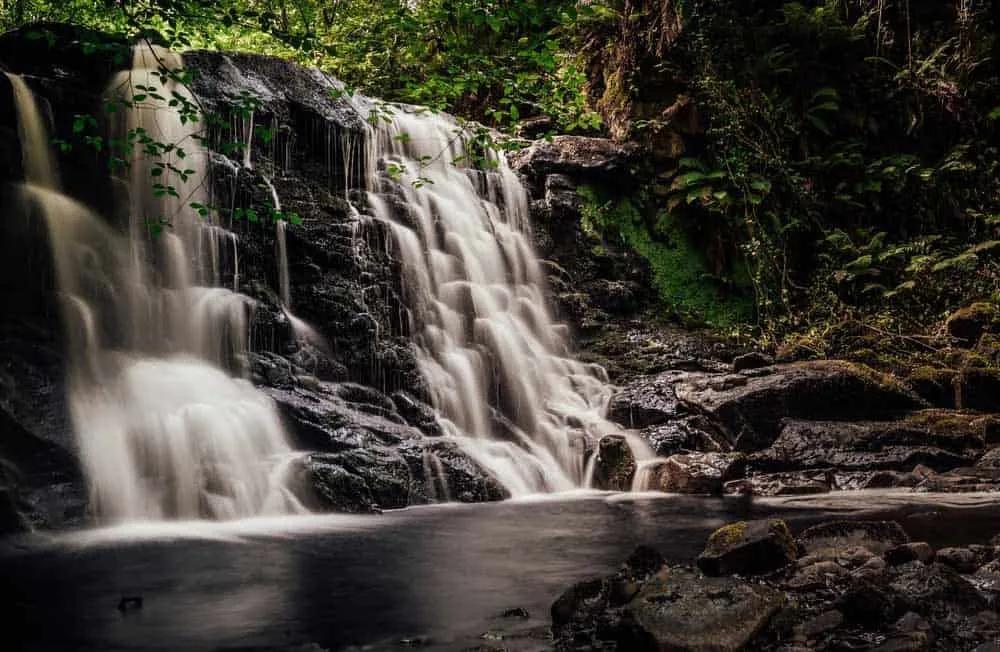 El jardín amurallado del Castillo de Glenarm