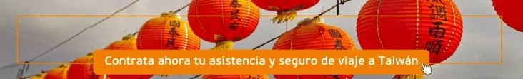 asistencia de viaje Taiwán