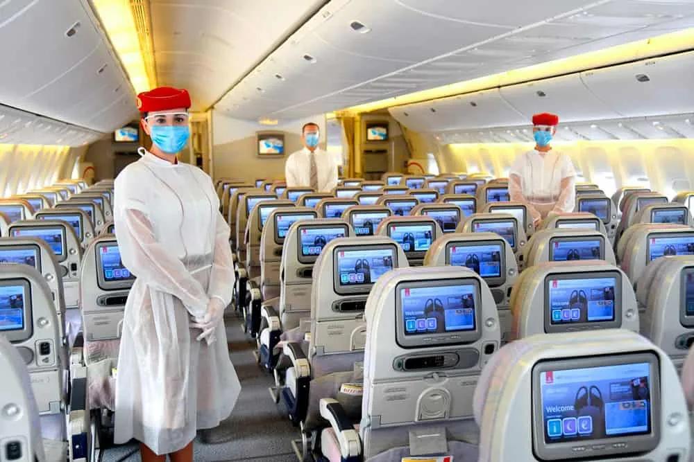 Viajar en avión con Emirates y el coronavirus