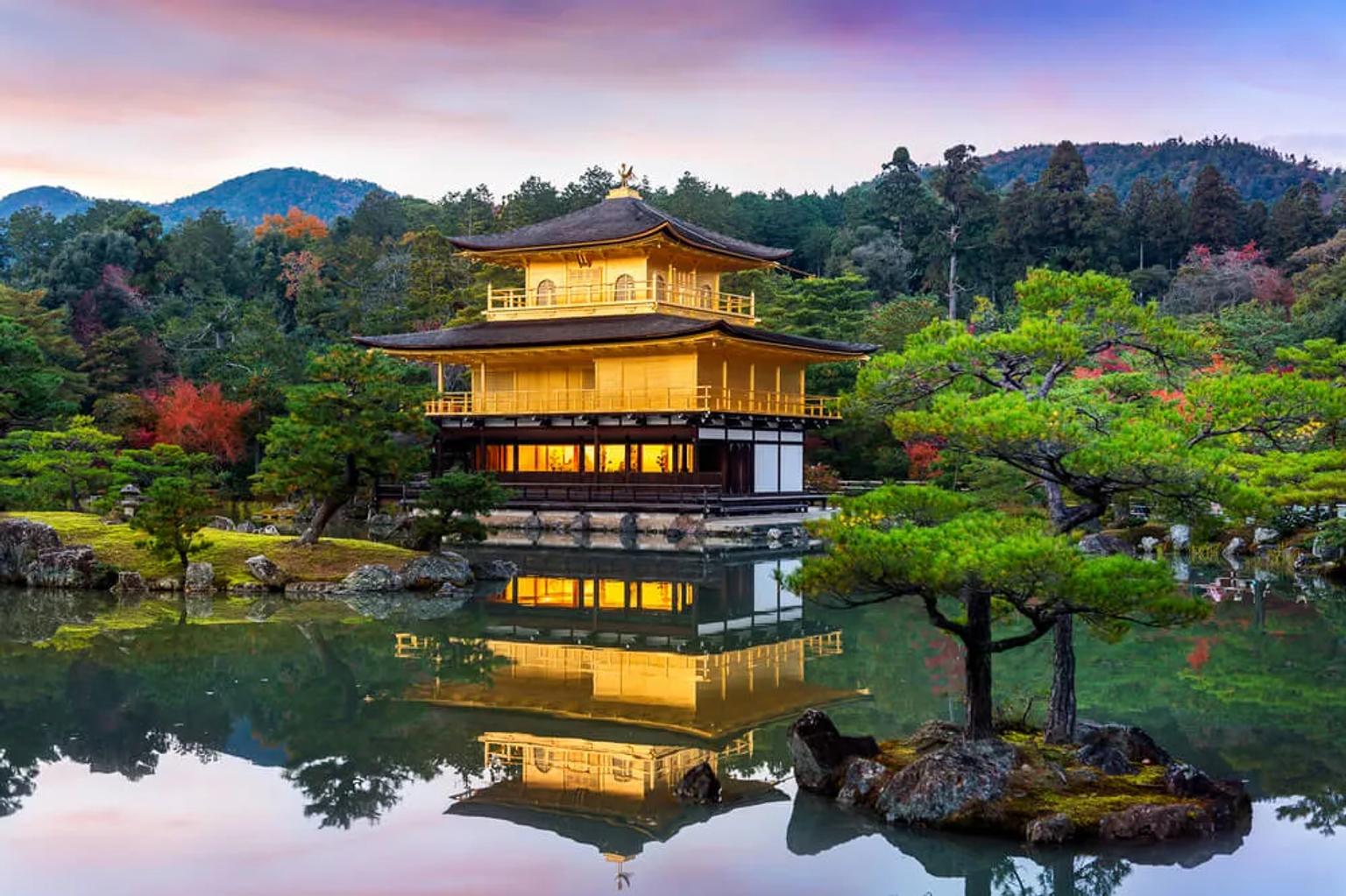 templo de kinkakuji em quioto