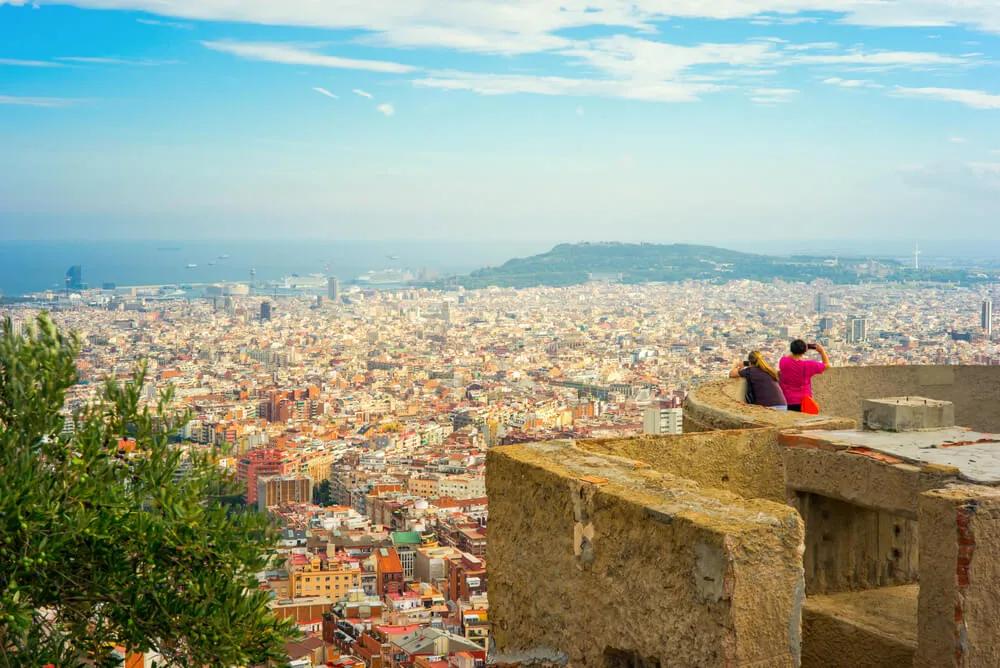 barcelona vista desd o bunkers del carmel