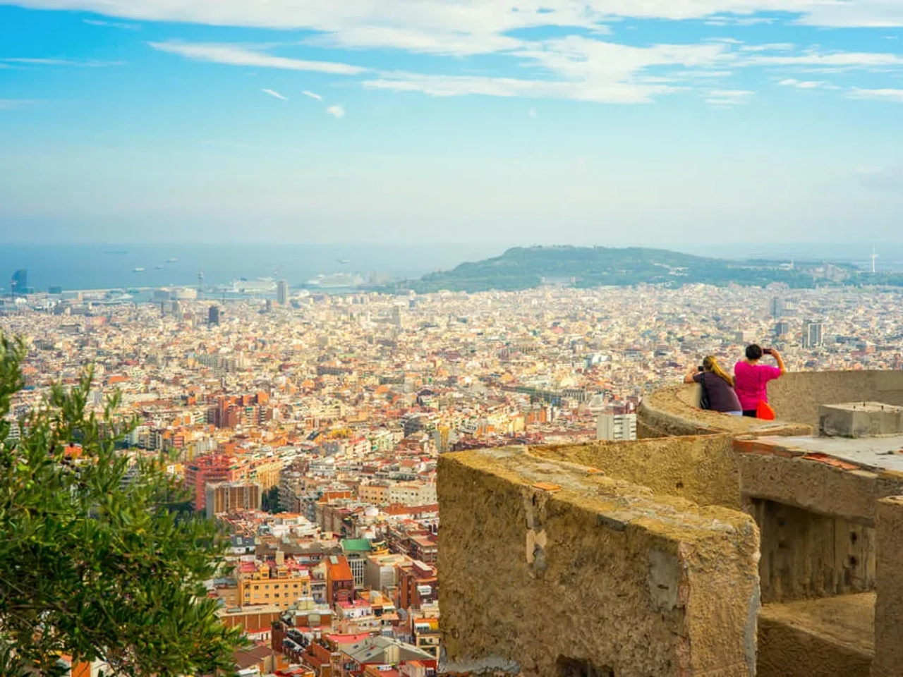 barcelona vista desd o bunkers del carmel