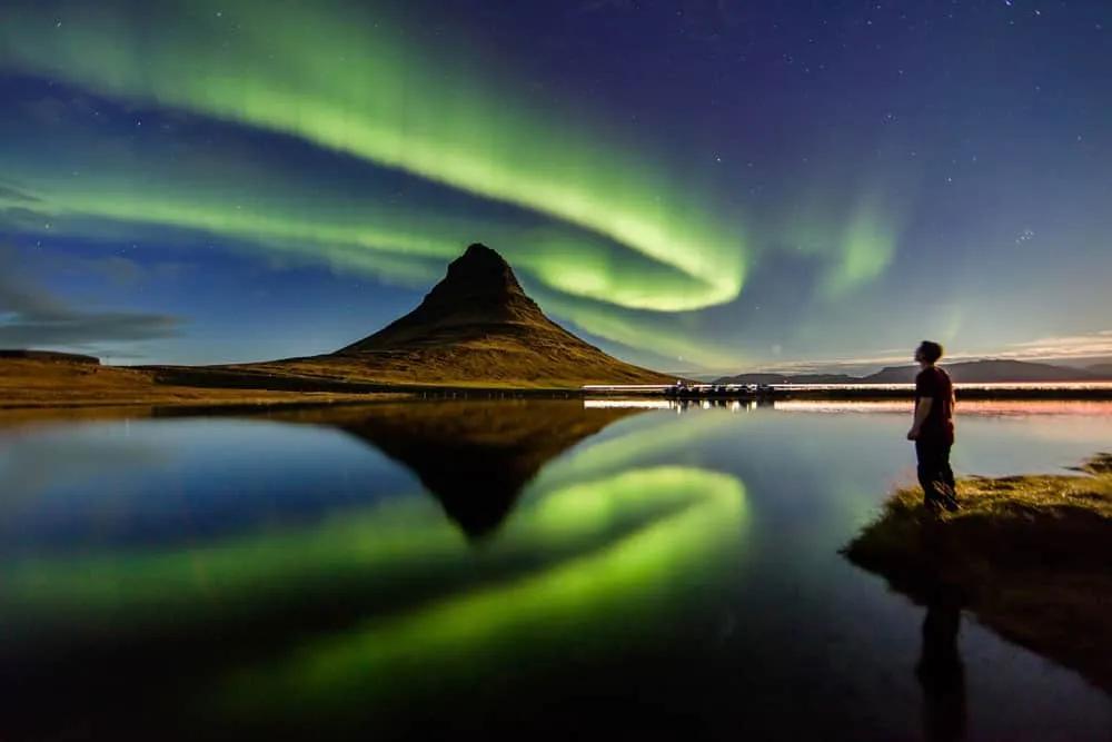 cómo ver auroras boreales en Islandia