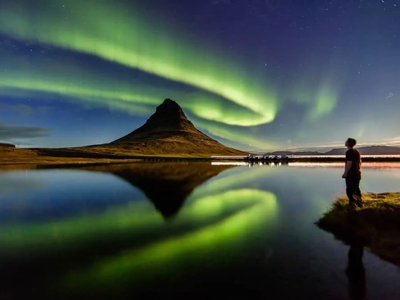 cómo ver auroras boreales en Islandia