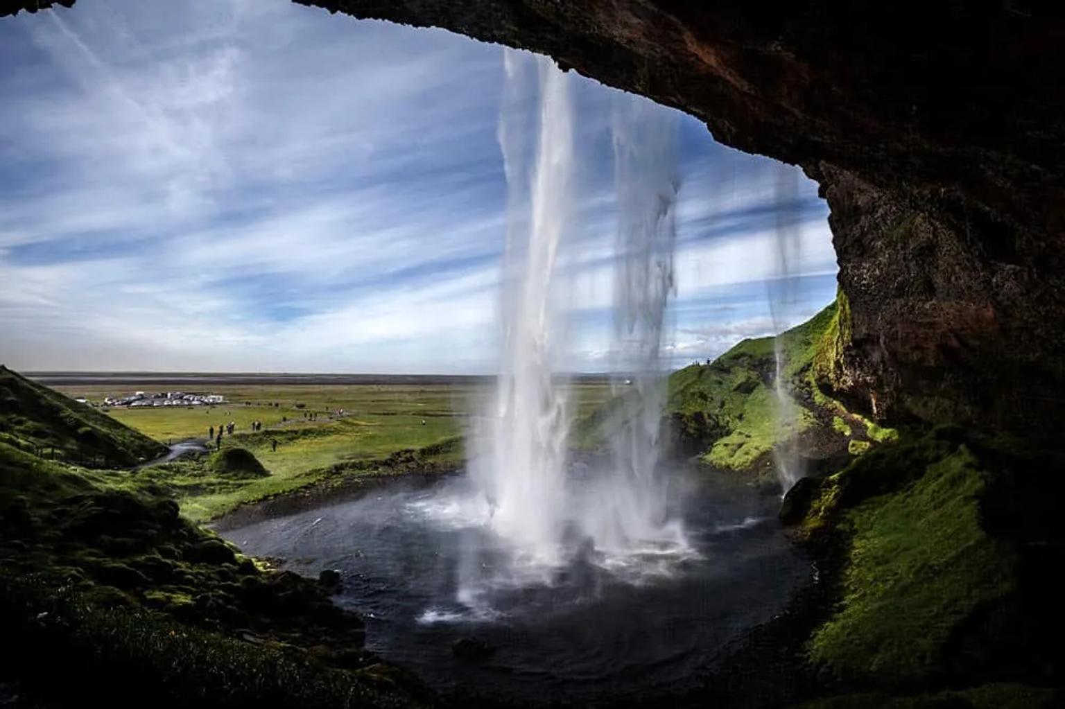 ruta de cascadas por Islandia